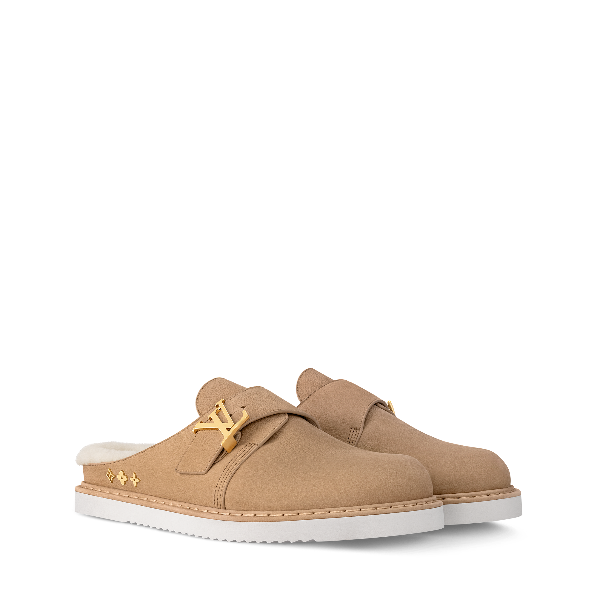 Slip-On LV Easy em Shearling - Sapatos | LOUIS VUITTON ®